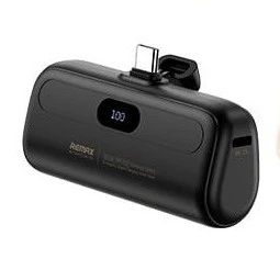 Remax Capsule Series Mini Power Bank with USB-C Port RPP-633 5000 mAh